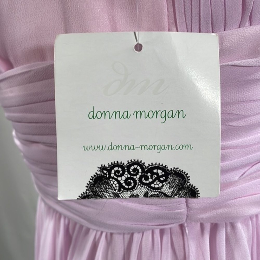 Donna Morgan | Pink One Shoulder Formal Dress - Picture 3 of 5